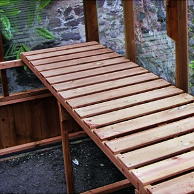 8x13 Swallow Swan Wooden Orangery Greenhouse